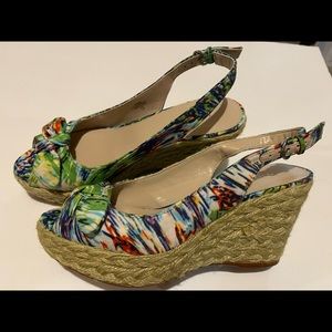 Nine West Espadrille Wedges